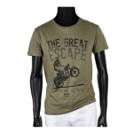 CAMISETA ALGODON McQUEEN ESCAPADA VERDE