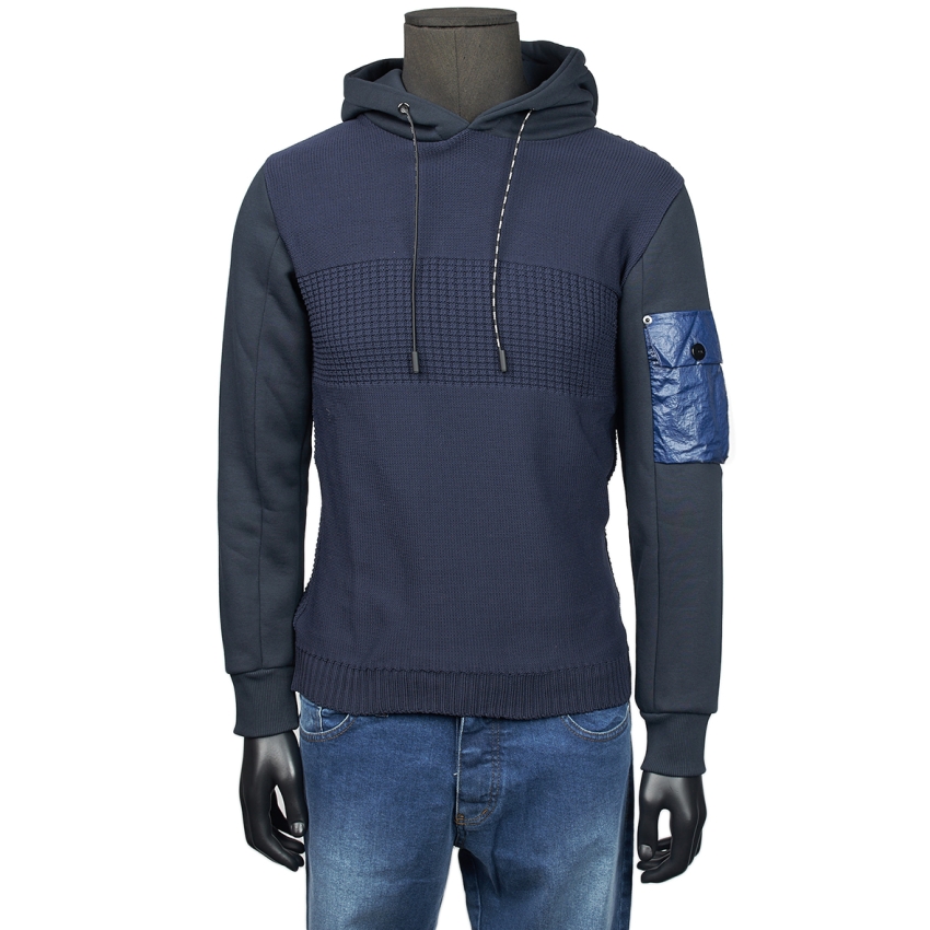 SUDADERA PUNTO PERFORMANCE CAPUCHA PWDS