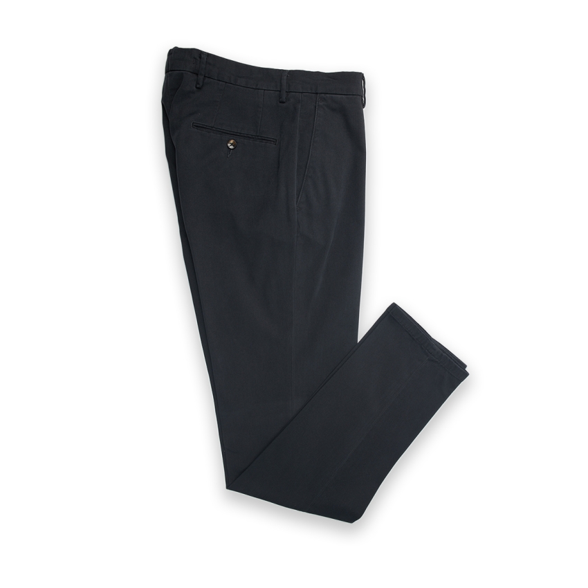 PANTALON SLIM ALG/EA/MODAL TIPO CHINO SUAVE BLACKCAPE