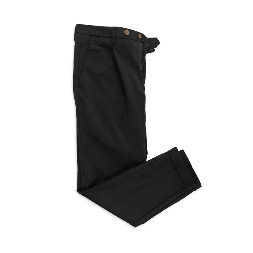 PANTALON ALGODON/TECNICO ELASTICO PINZA/TAPETAS MYTHS BLACKC