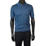 POLO ALGODON TINTADO LAVADO BLACKCAPE